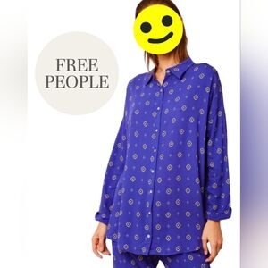 Free People Medallion Button Down
